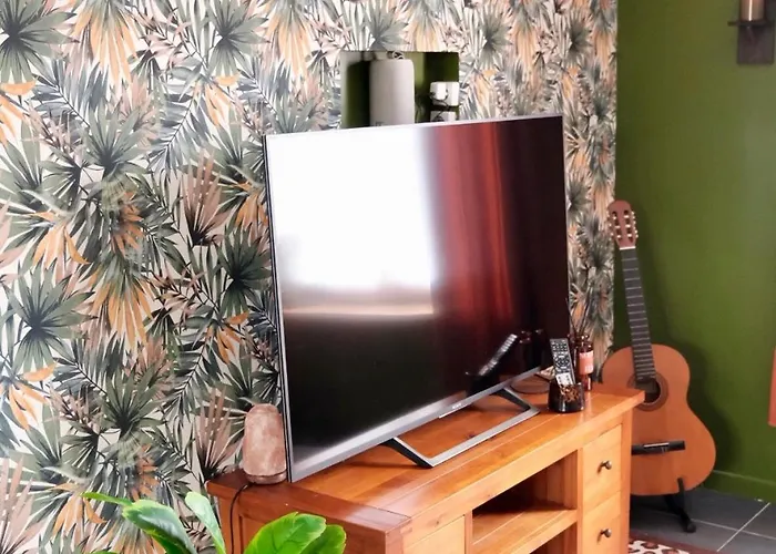 Tatil Evi Jungle Avec Jacuzzi Prive & Retro-projecteur